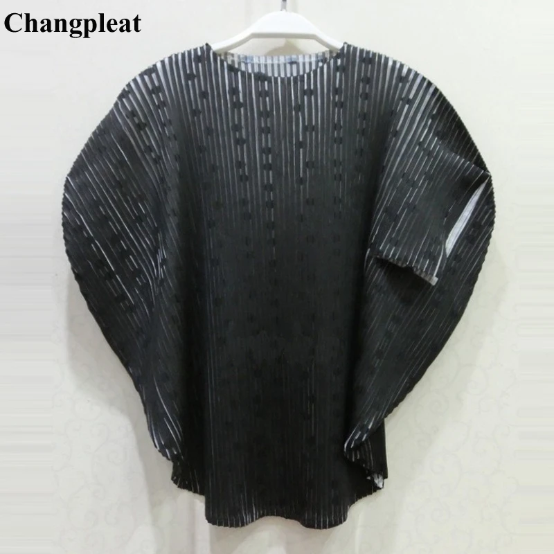 Женская футболка Changpleat свободная большого размера с круглым вырезом и