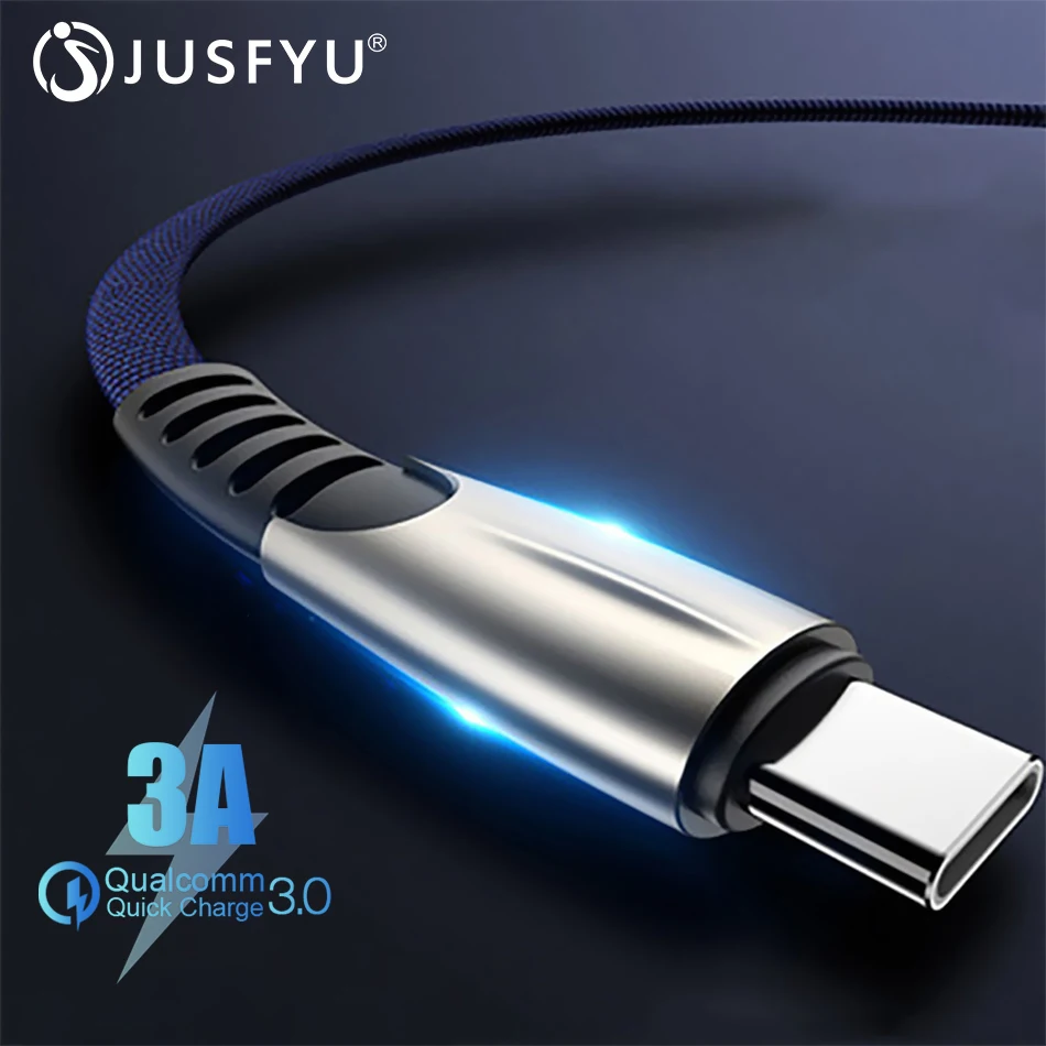 

USB Type C 3A Fast Charging usb c Cable Type-c data Cord Phone Charger For Samsung S9 S8 Note 9 8 Huawei P30 P20 pocophone F1