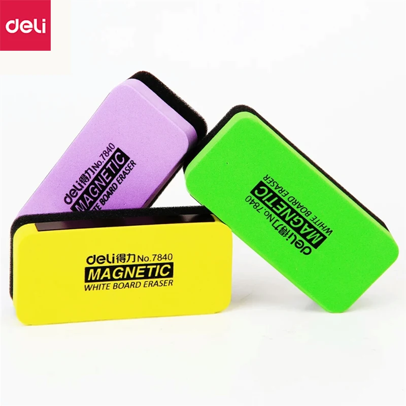 Deli 5pcs Color Blackboard Eraser Whiteboard Eraser Whiteboard