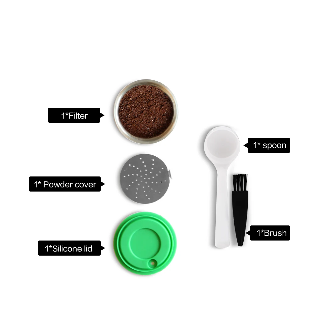 

1pc/pack For Dolce Gusto Coffee Capsule Machine Filter Tool Plastic Capsule Refillable Reusable Coffee Capsule Pod