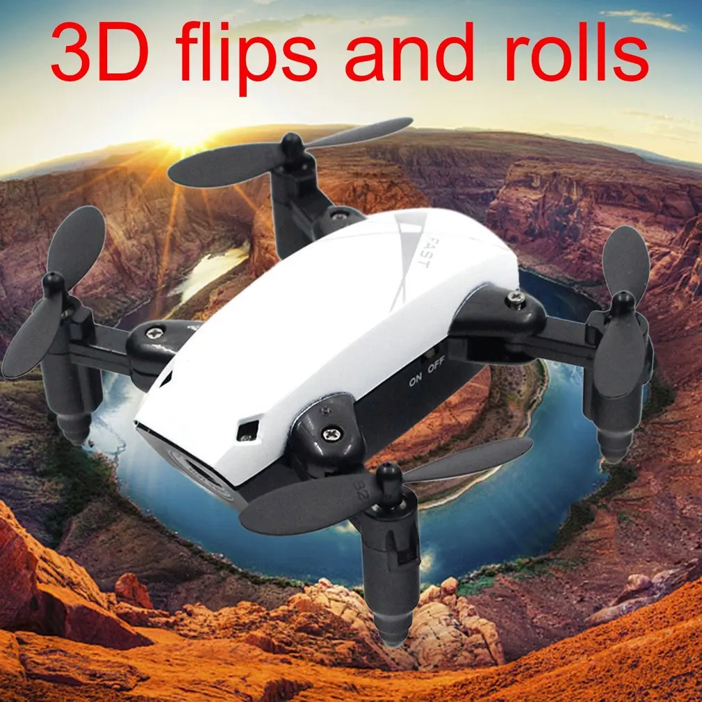 

S9 Mini RC Drone With Camera HD No Camera Foldable RTF Quadcopter Altitude Hold One-Key Return Helicopter Headless Aircraft