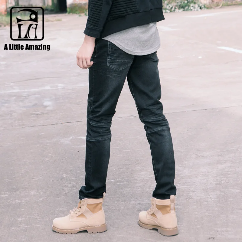 Nuova Estate Jeans Uomo Skinny Stretch Jeans Uomo Stretti Jeans Slim Uomini  Moda Casual Jeans Neri Dritti Coreano Pantaloni Della Matita|stretch jeans  men|slim jeans menmens skinny stretch jeans - AliExpress