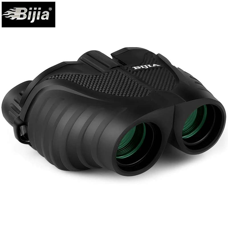 BIJIA 10x25 مصغرة مجهر المهنية مناظير تلسكوب أوبرا نظارات للسفر الحفل في الهواء الطلق الرياضية الصيد