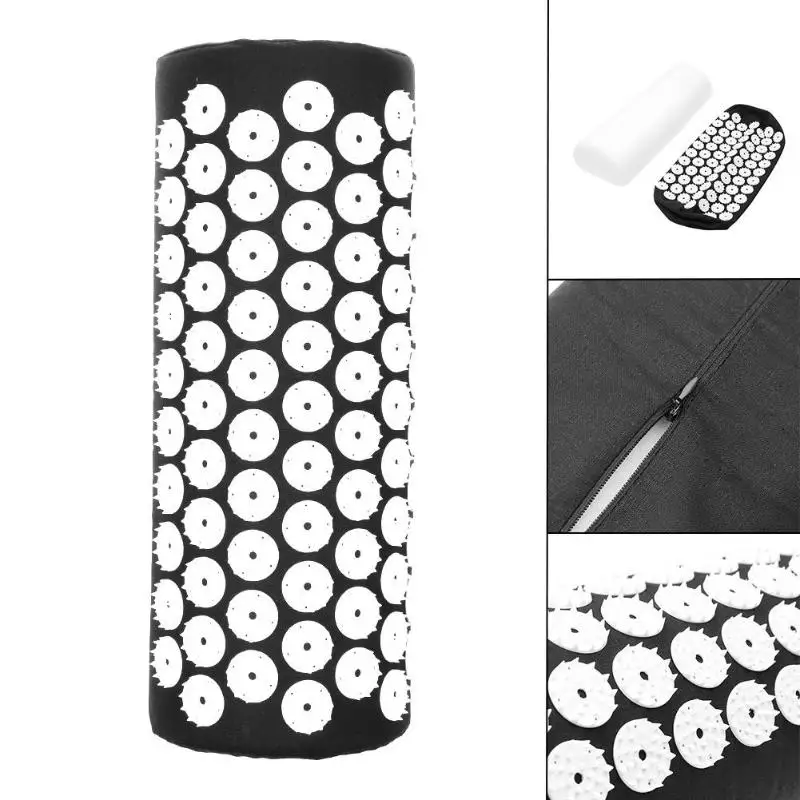 Massager Pillow Acupuncture Relieve Stress Back Body Pain Massage Pillow Acupuncture Spike Massager Cotton Pillow Health Care