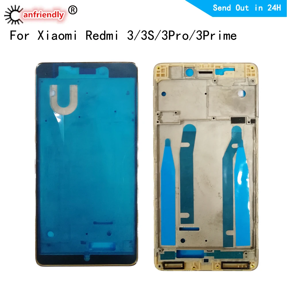

AAA Quality Middle Frame For xiaomi redmi 3 3S 3Pro 3prime Middle Frame Housing Cover For redmi3 3S