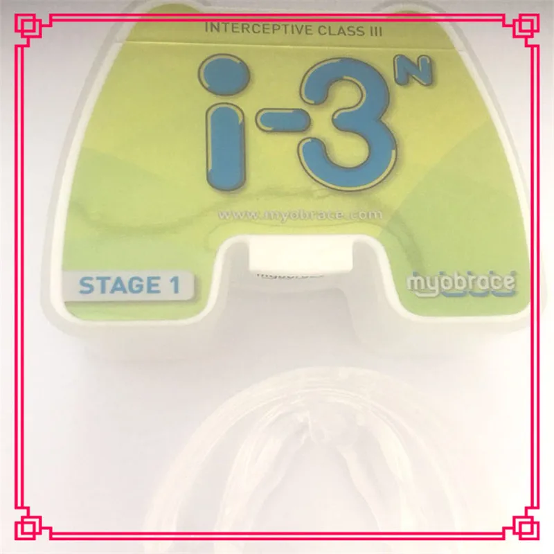 

Dental Orthodontic Teeth Trainer i-3N Small Size /Teeth Orthodontic Trainer/Myobrace i-3n Trainer Use for Children