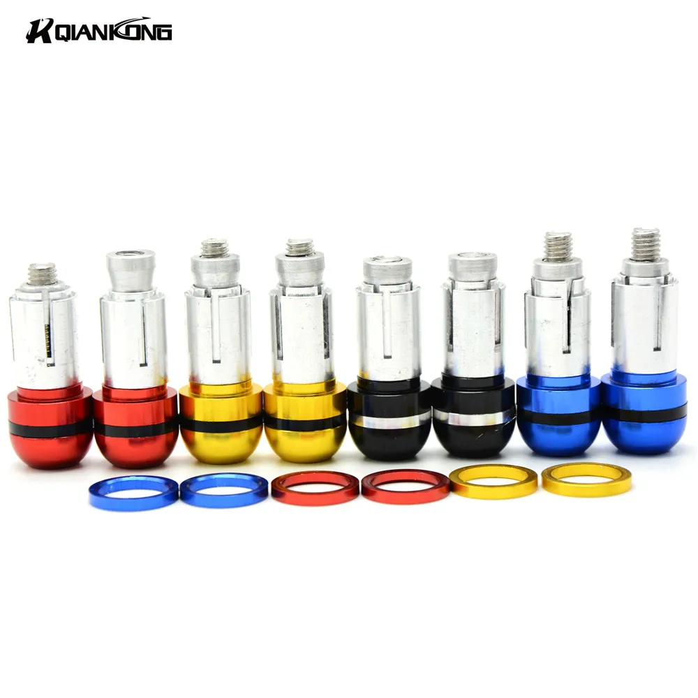 For Yamaha Tmax 500 530 XJR 400 1300 22 mm CNC Aluminum motorcycle handle bar grips ends tips 4 color handlebar Ends
