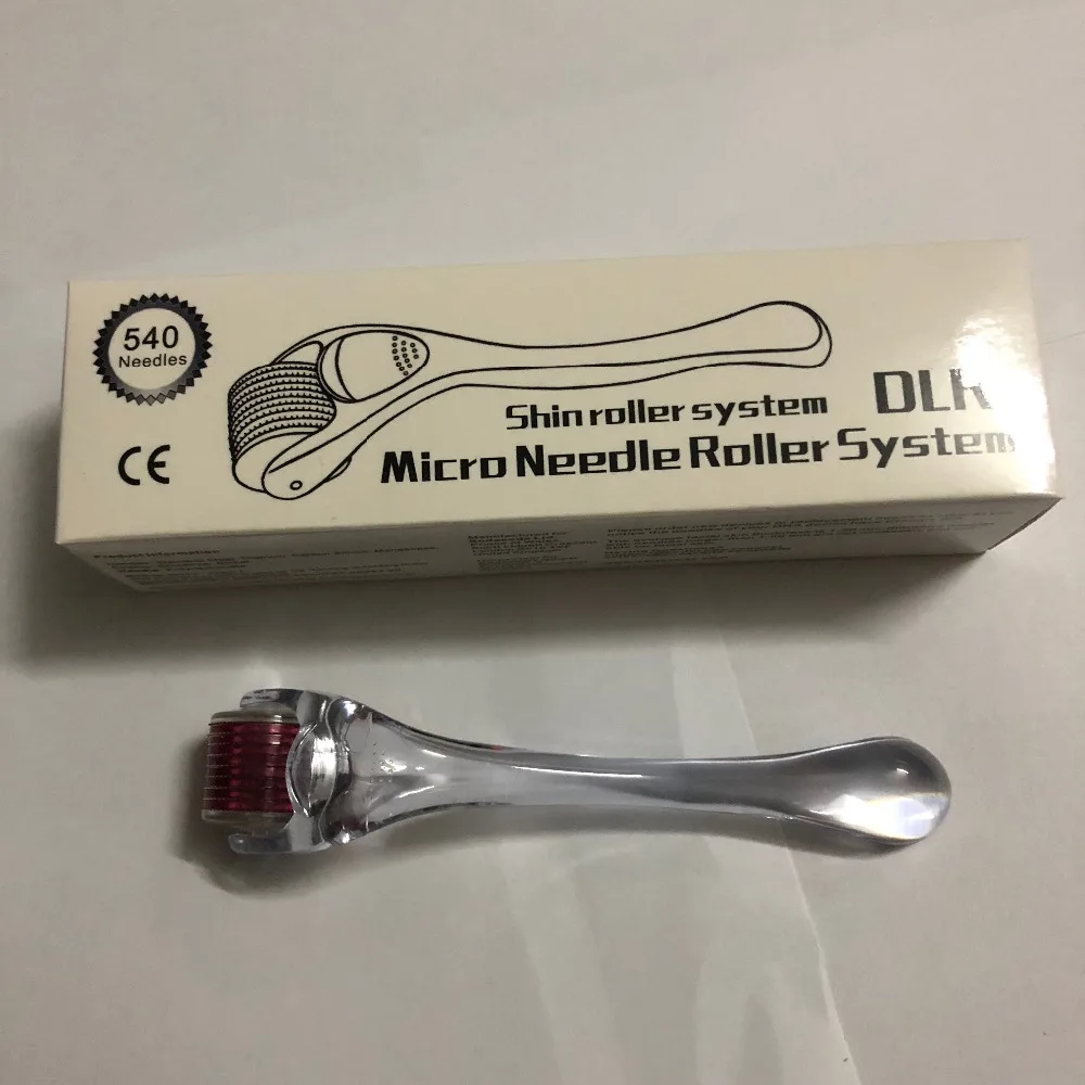 Новый ZGTS DRS 540 Дерма ролик микро титановые иглы mezoroller microneedle dr ручка машина для