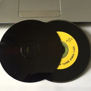 

Wholesale 10 Discs A+ 52x 700 MB Blank Three Fruits Black Printed CD-R