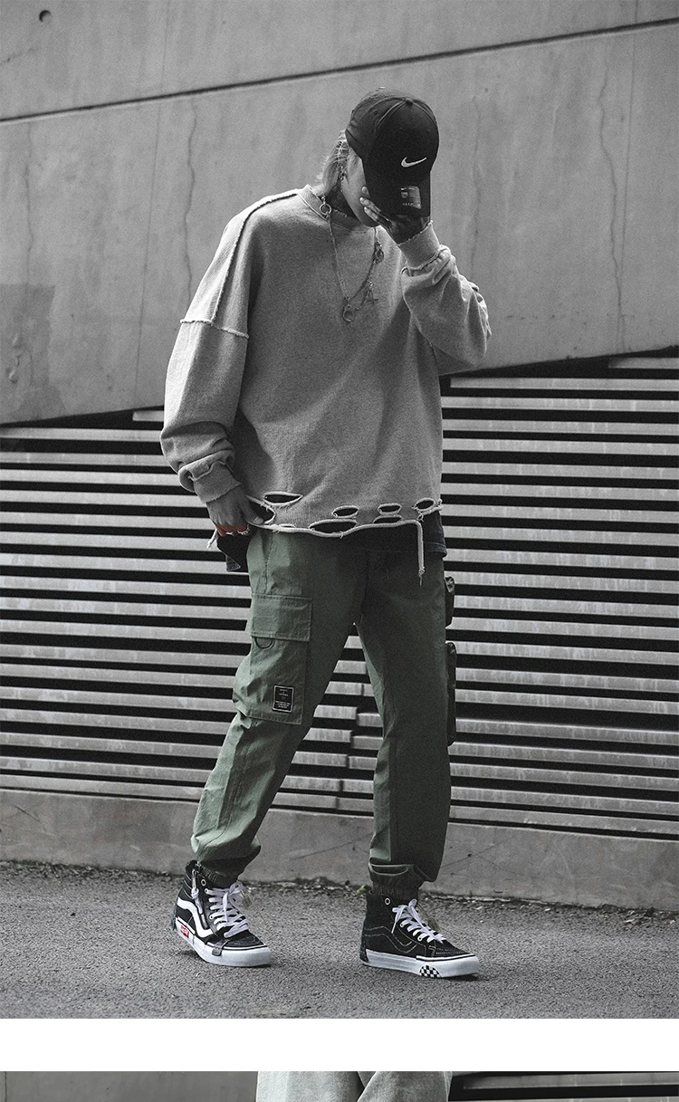 LAPPSTER мужские брюки карго с карманами Японская уличная одежда хип-хоп джоггеры на молнии повседневные Черные спортивные штаны модные спортивные штаны 2XL