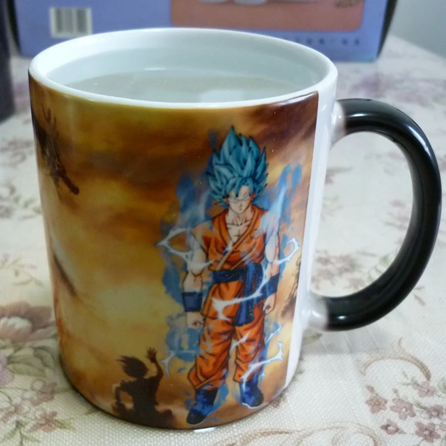 Drop Shipping New Arrival Dragon Ball Z Super Saiyan Goku Mug Hot Cold
