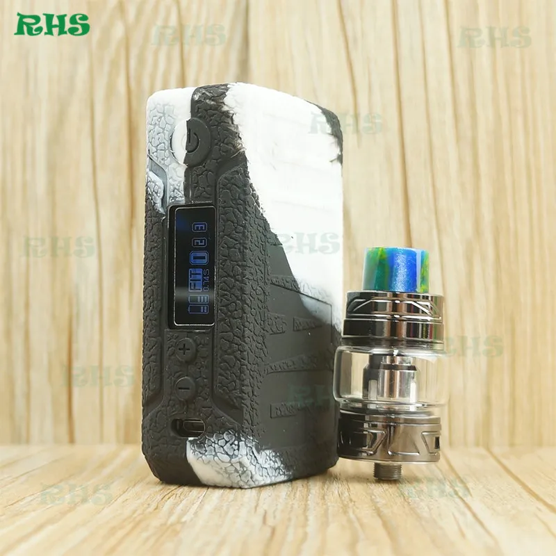 20 шт. RHS Заводская Быстрая доставка 177 Вт VOOPOO Drag 2 силиконовый чехол Обложка с 8