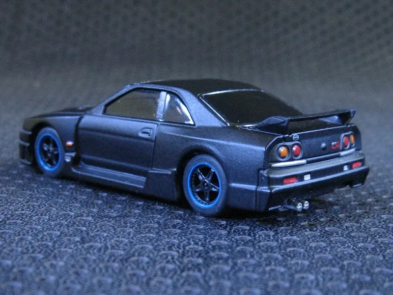 Кио sho OEM 1: 64 Nissan Skyline GTR LM R-33 Автомобильные Игрушки из сплава для детей Детские игрушки подарок оптом