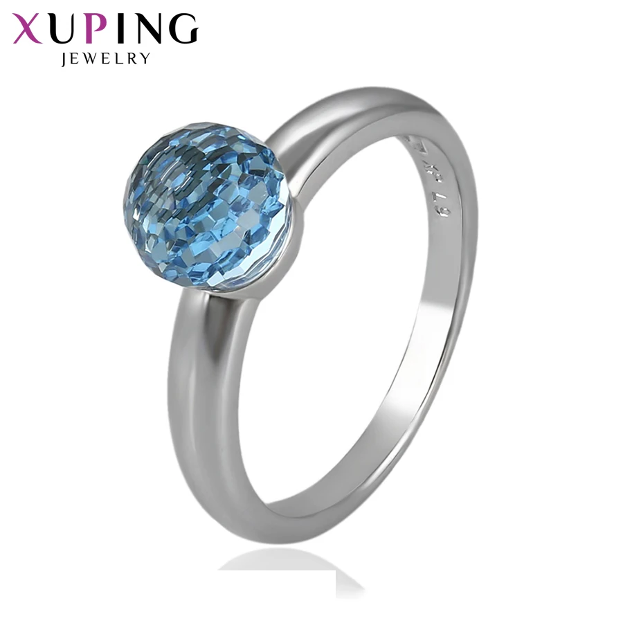 

Xuping Jewelry Fashion Ring Simplicity Crystals from Swarovski Trendy Graduation Gifts for Women S142.8-14942