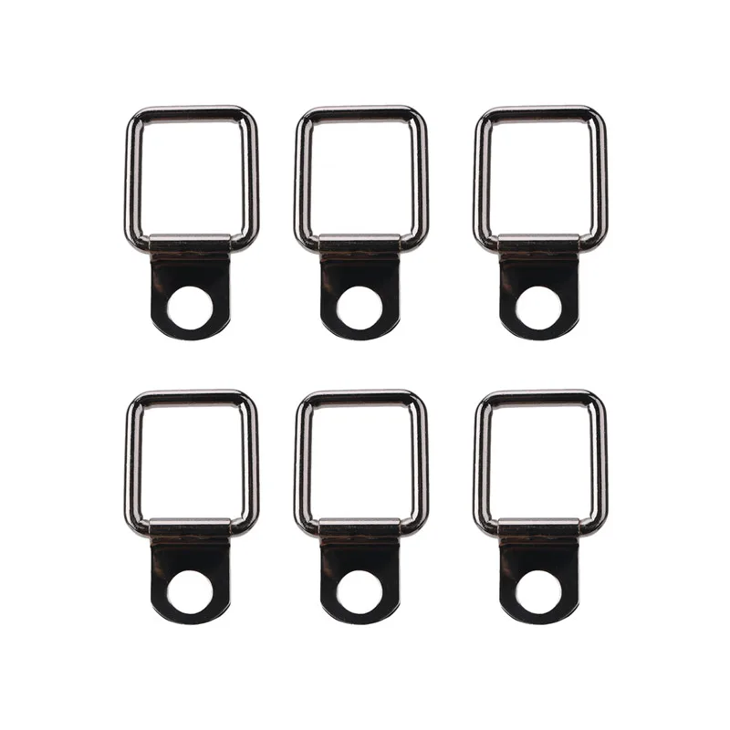 6x для 2007 2018 Jeep Wrangler JK стягивающиеся D образные кольца с зажимом багажника грузовая