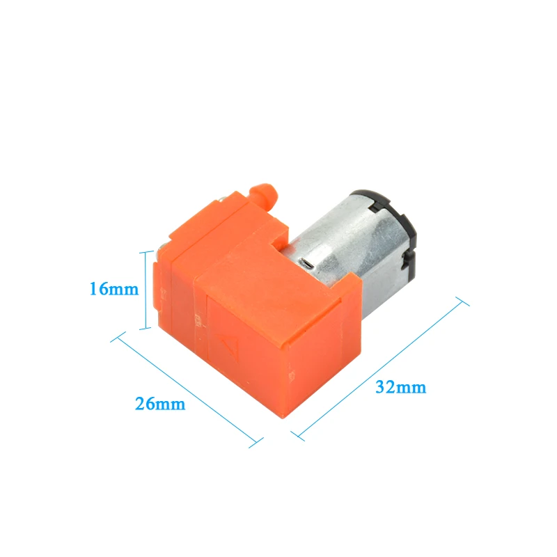 YIMAKER DC3-6V микро вакуумный мембранный насос 0.5л/мин 0,6 Вт для лаборатории электроники промышленности учебное оборудование