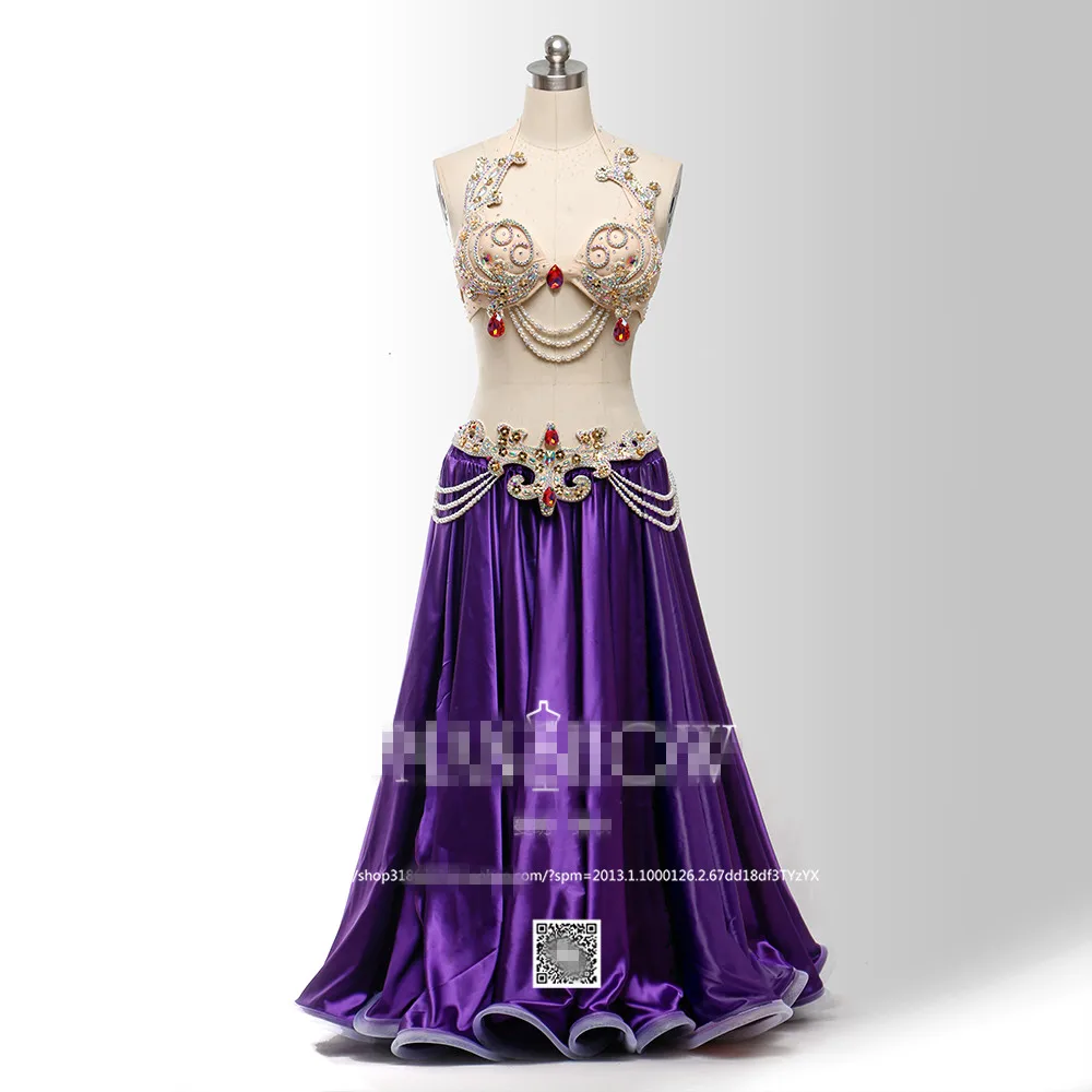 

Bellydance oriental Belly Indian eastern baladi saidi swing robe dance dancing costumes clothes bra belt skirt dress wear 3623