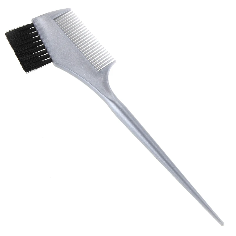 

1Pcs Hair Color Mixing Combs with Brush Plastic Tint Dye Coloring Perm Comb Hairstyle Barber Hairdressing Styling Tools