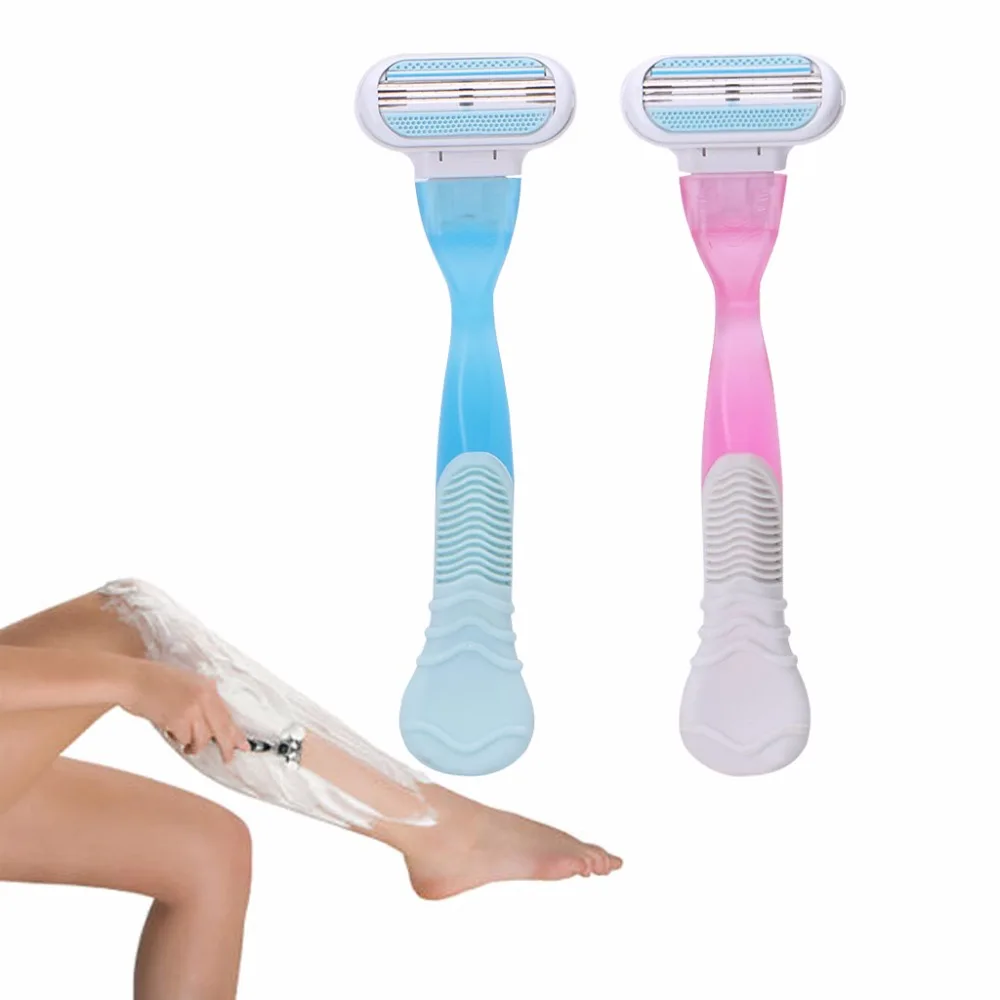 Fry's Store 1PC Razor Handle + Razor Blade Women's Shaver Knife Epilator Hair Removal Tools for Dropshipping