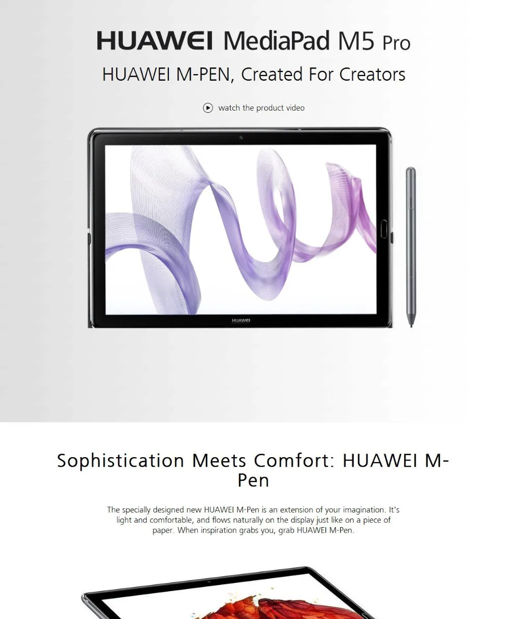 2018420224135891HUAWEI MediaPad M5 Pro _ Tablet and PC _ HUAWEI Gl_1