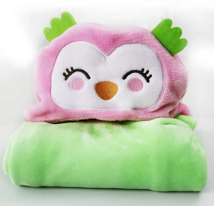 3D одеяло для новорожденных; детский банный халат с изображением животных из мультфильмов; фланелевое одеяло-конверт с капюшоном; детское полотенце; банный Халат - Цвет: F