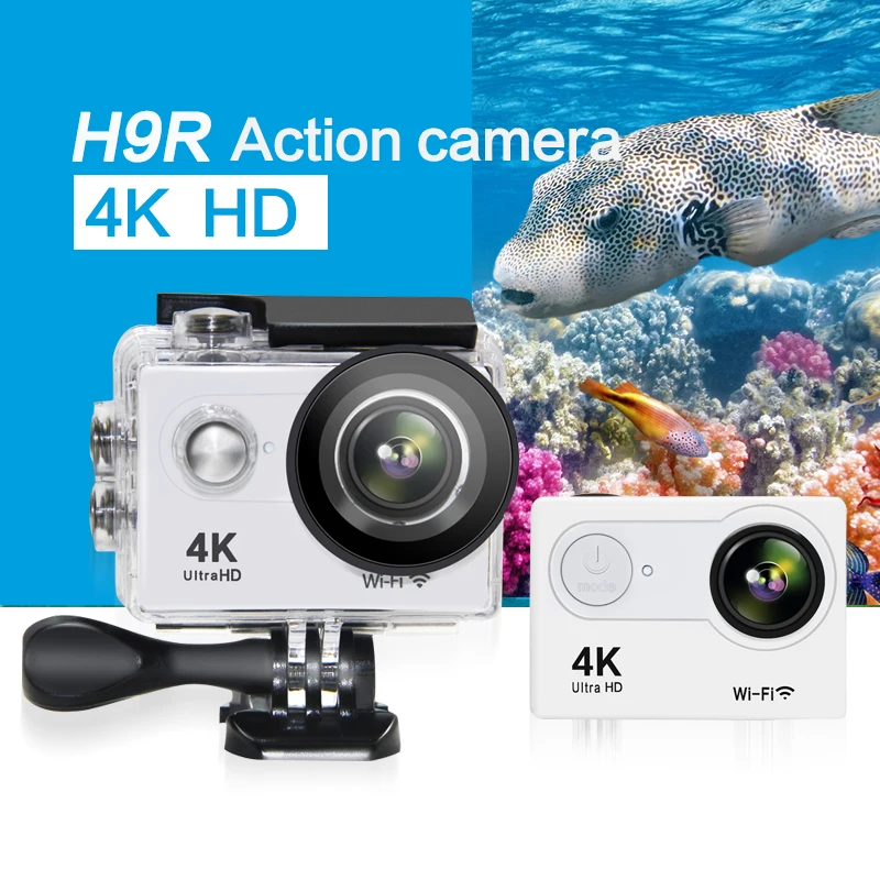 

GEEKAM Original H9R remote Action camera Ultra HD 4K WiFi 1080P/60fps 170D lens Helmet Cam go waterproof pro video recorder dv