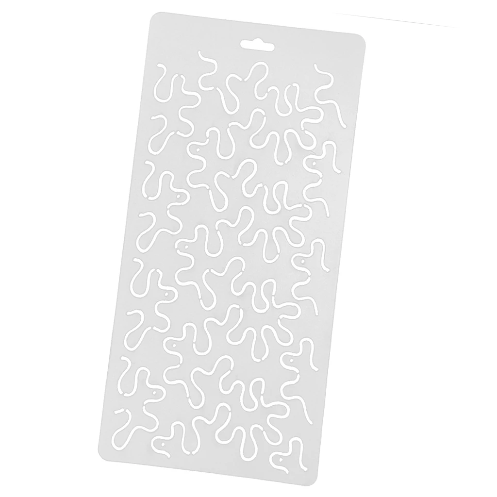 Plastic Quilt Quilting Stencil Template for DIY Sewing Craft 32.5x16.5cm