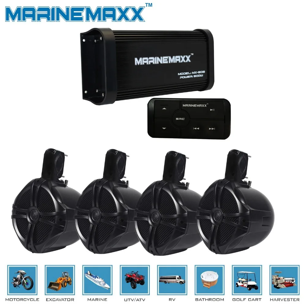 Buy Audio Amplifier Bluetooth Waterproof Marine USB