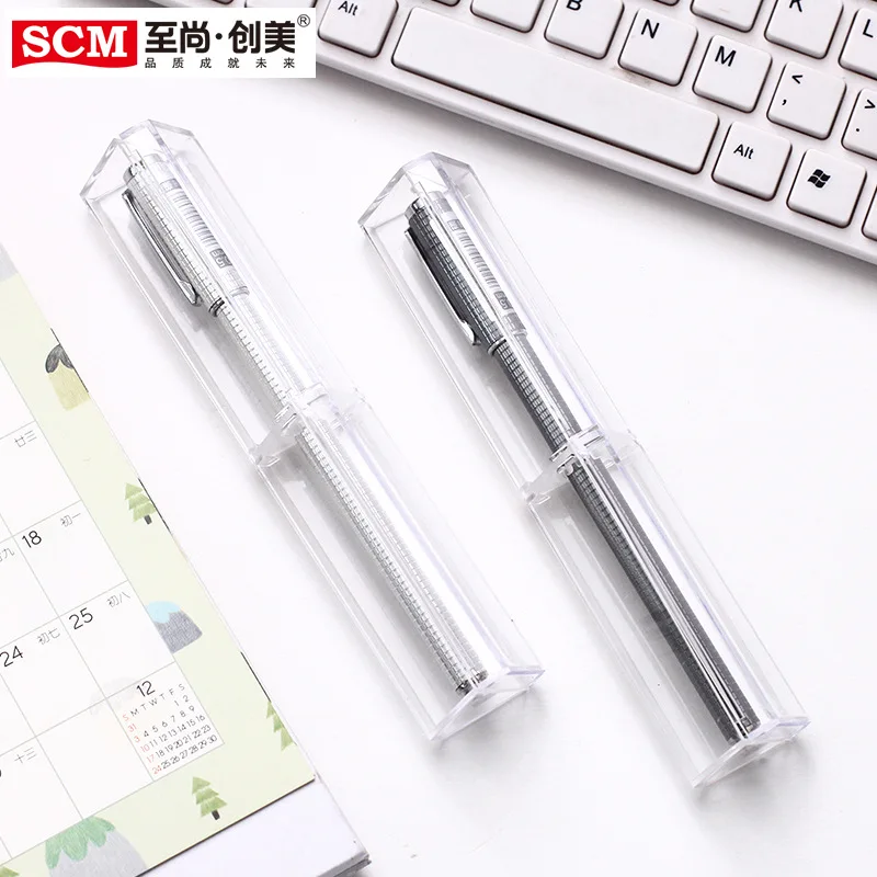 Специальное предложение SCM K 26 металлическая гелевая ручка 0 5 мм бизнес офисная