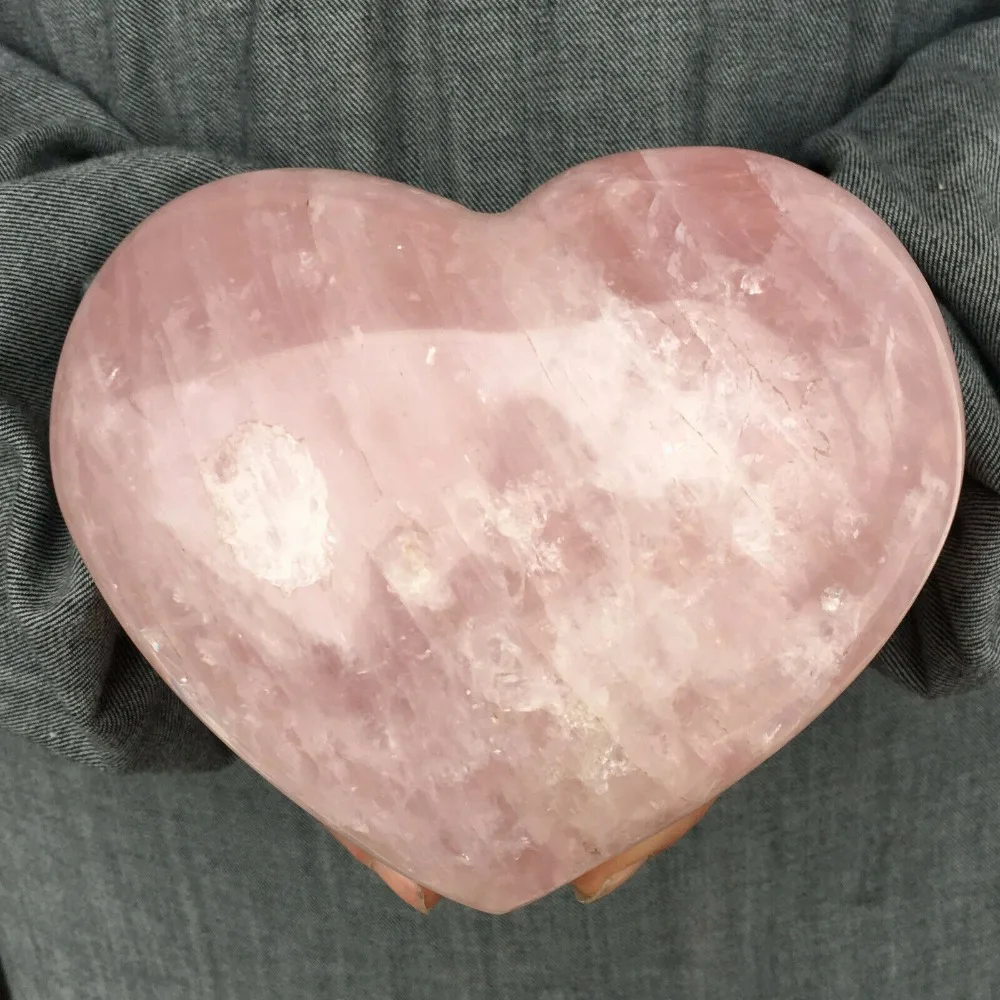 Grande Energia Natural quartzo Rosa Rocha Specimen