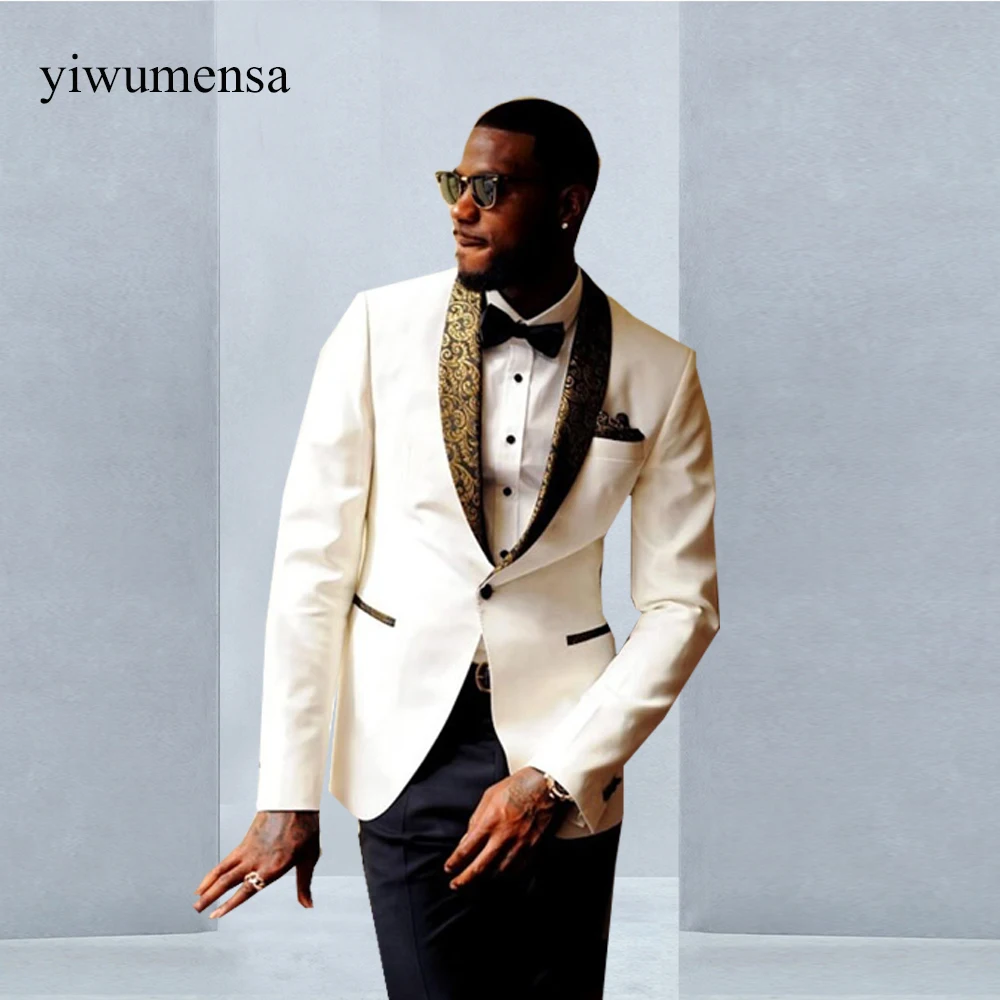 ivory wedding suits for men