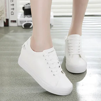 

Height Increasing running shoes for women Comfortable ulzzang women Platform shoe Outdoor Walking Jogging sneakers zapatos mujer