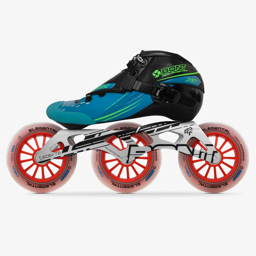 100% الأصلي بونت طائرة سرعة حذاء تزلج بعجلات حجم 29-40 Heatmoldable الكربون الألياف إطار 3*110 مللي متر عنصري عجلات سباق Patines 100% الأصلي بونت طائرة سرعة حذاء تزلج بعجلات حجم 29-40 Heatmoldable الكربون الألياف إطار 3*110 مللي متر عنصري عجلات سباق Patines