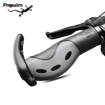 

Propalm Bicycle Grips MTB Mountain Road Bike Handlebar Grips Ends Alloy Rubber Silicone Soft Lock On Cycling Handle Grips Plugs