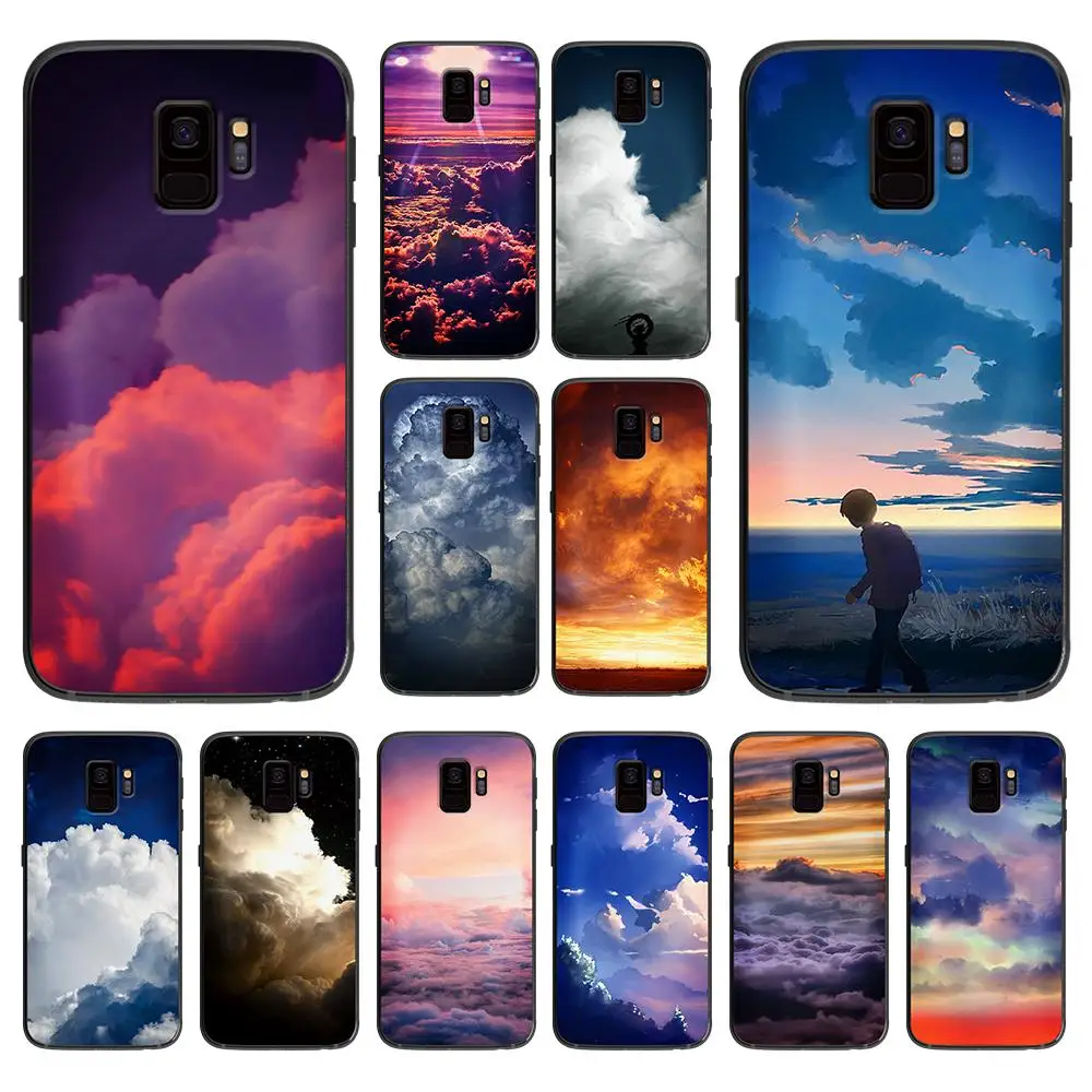 Прекрасной анимацией морской закат для samsung Galaxy A5 A6 A7 A8 A9 2018 2019 плюс M10 M20 M30 мягкий