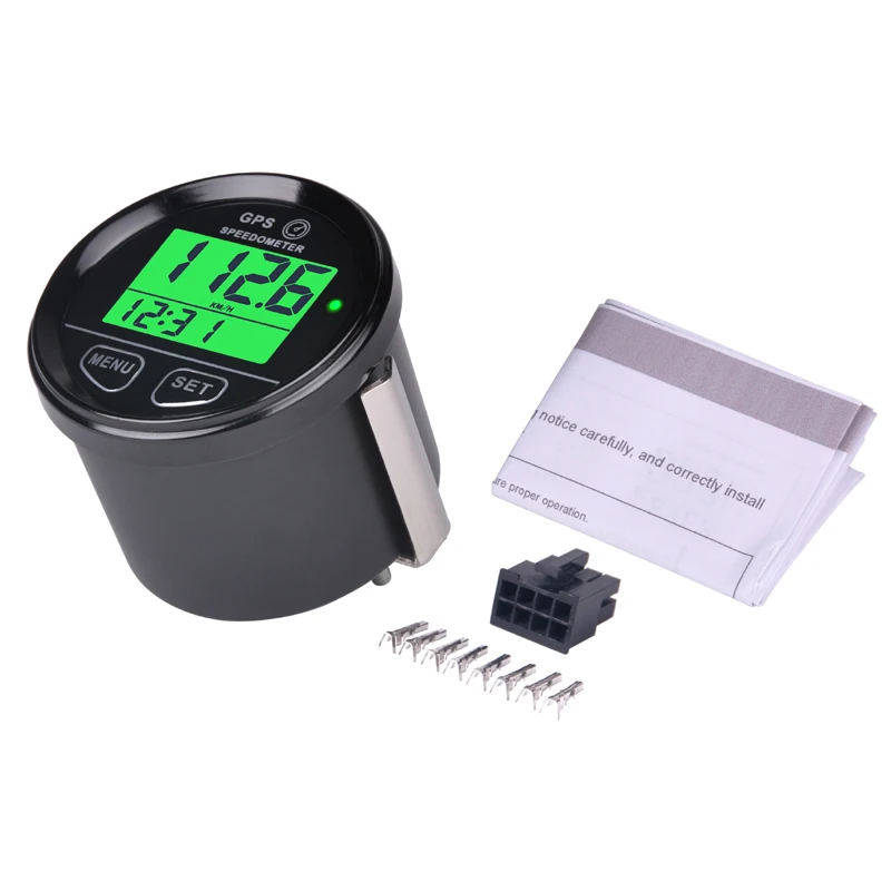 Waterproof Digital GPS Speed Meter Backlight SM001