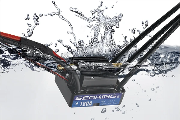 1 قطعة الأصلي HobbyWing SeaKing V3 180A BL موتور ESC 6 V/5A BEC ل RC R/c سباق قارب 1 قطعة الأصلي HobbyWing SeaKing V3 180A BL موتور ESC 6 V/5A BEC ل RC R/c سباق قارب
