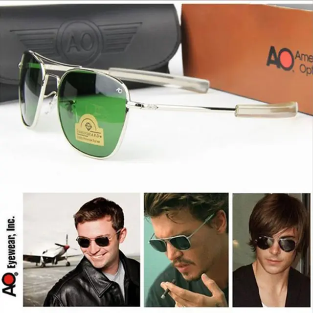 نظارات شمسية للطيران للرجال ، Oculos de sol Masculino ، مصمم علامة تجارية عتيقة ، الجيش الأمريكي ، نظارات شمسية آو بصرية عسكرية ، 2021