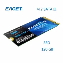 Eaget SSD 120 ГБ SATA 3 M.2 NGFF Внутренние твердотельные накопители для Ultrabook противоударный высокое Скорость HD HDD диск для ноутбука DIY ПК