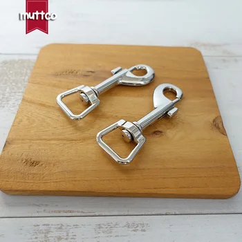 

20pcs/lot Plated metal buckle Swivel Lobster Clasp metal dog slasp hook durable hardware for 15mm webbing Zinc Alloy PK-15S