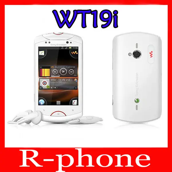 Оригинальный мобильный телефон Sony Ericsson Walkman WT19i 5 МП Wi Fi разблокированный