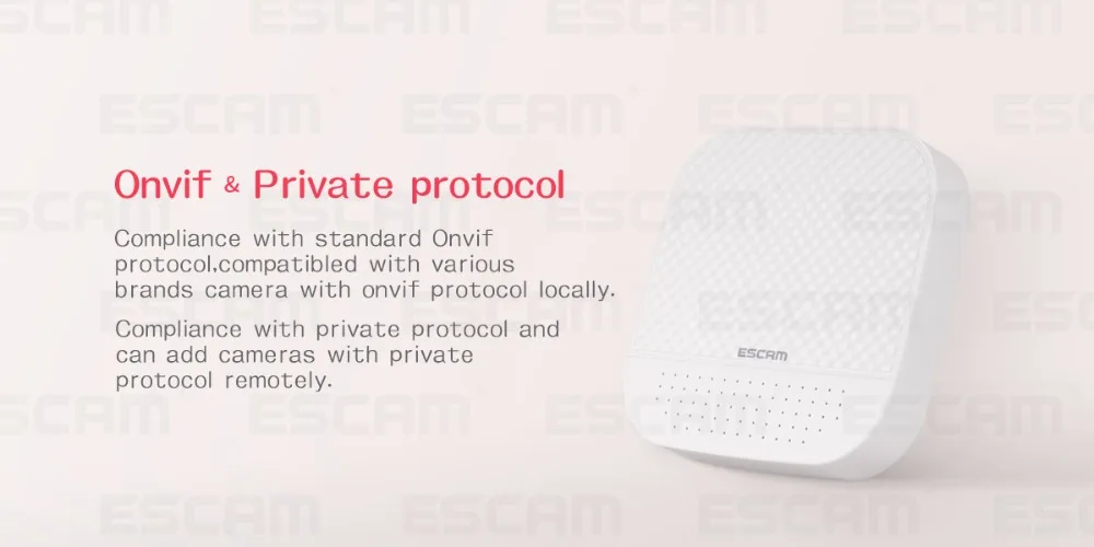 ESCAM PVR208 1080 P 8+ 2CH ONVIF NVR с 2ch облако канал для IP Камера Системы