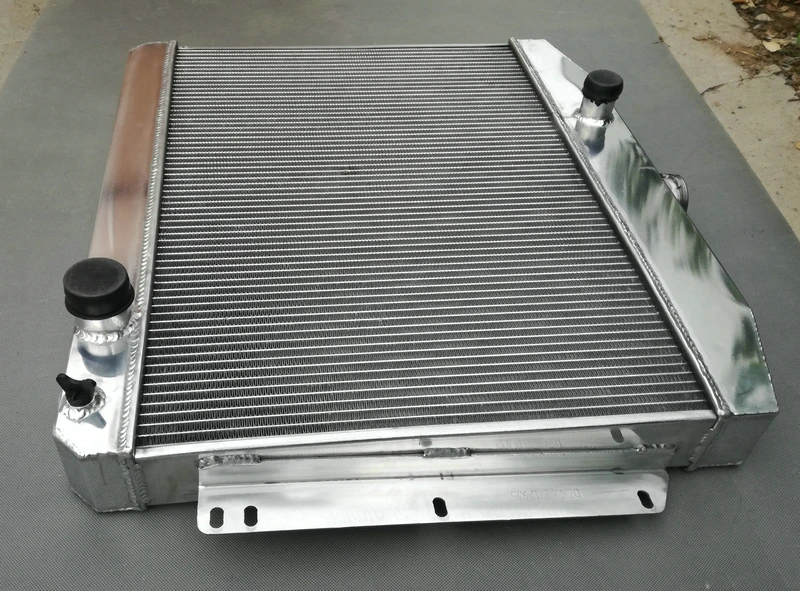 62MM FOR Mercury W//Flathead V8 MT 1949-1951 1950 aluminum radiator