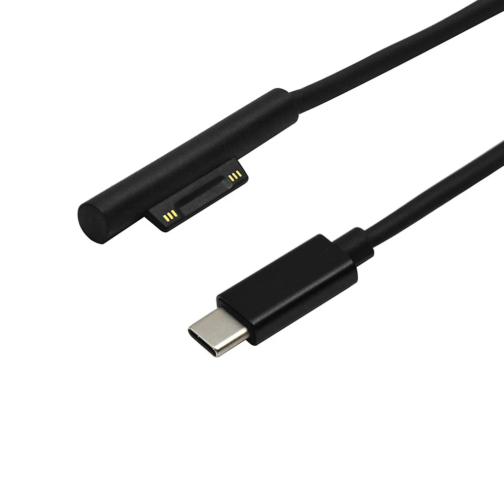 15 V PD Тип-C зарядки кабель, адаптер для зарядки провод для зарядного устройства для microsoft Surface Pro 3/4/New Pro 5 /Go/Pro 6