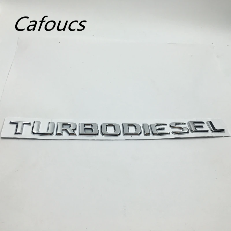Эмблема с надписью для Mercedes Benz W463 W140 W124 Turbodiesel наклейки логотипом заднего
