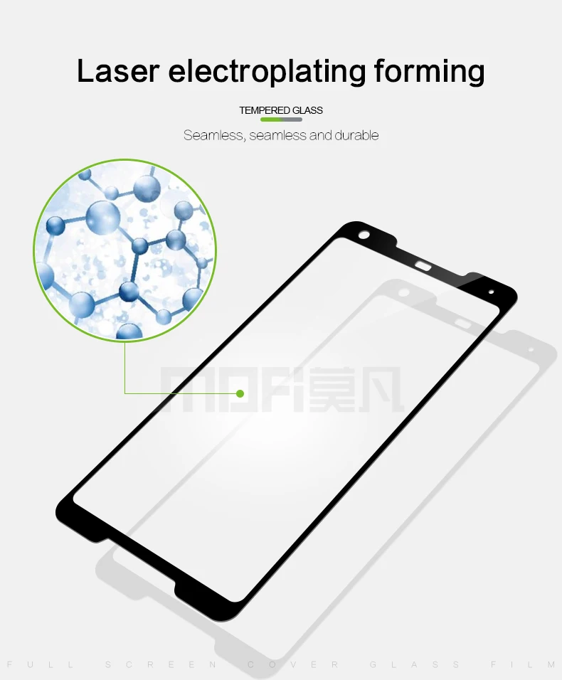 Mofi защитное закаленное стекло для фронтального экрана Google Pixel 2XL 5
