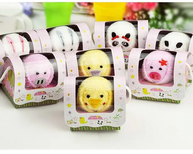 

Free ship!1lot=16pc!Wedding gift / children cute little gift/ cake towel / Kids Christmas New Year Animal Lovers gift