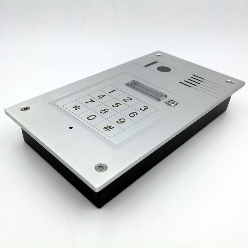 Wifi Wireless ip video Door Intercom System Doorbell Door Phone HD camera embedded wall Metal case Remote Control