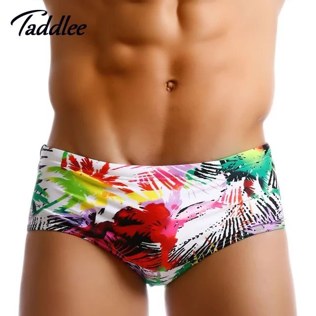 Special Price Taddlee Brand Men Swim Wear Brazilian Classi Cut Swimsuits Sexy Mens Swimwear Swimming Surfing Board Low Waist Boxers Trunks Gay