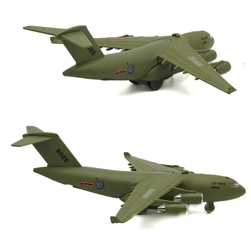 C17 сплав diecst транспортной авиации моделирование отступить свет самолет со звуком модель детские игрушки для мальчиков